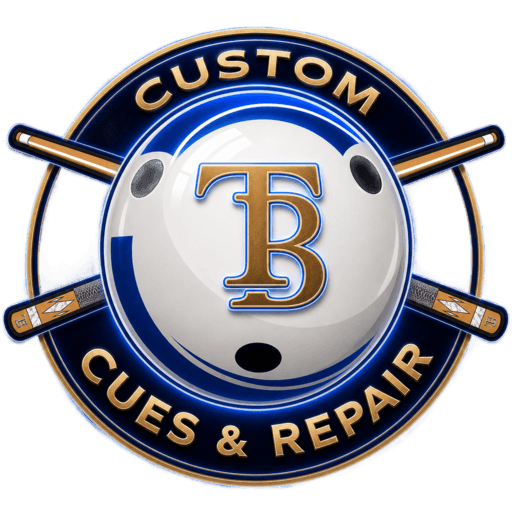 TB Custom Cues logo